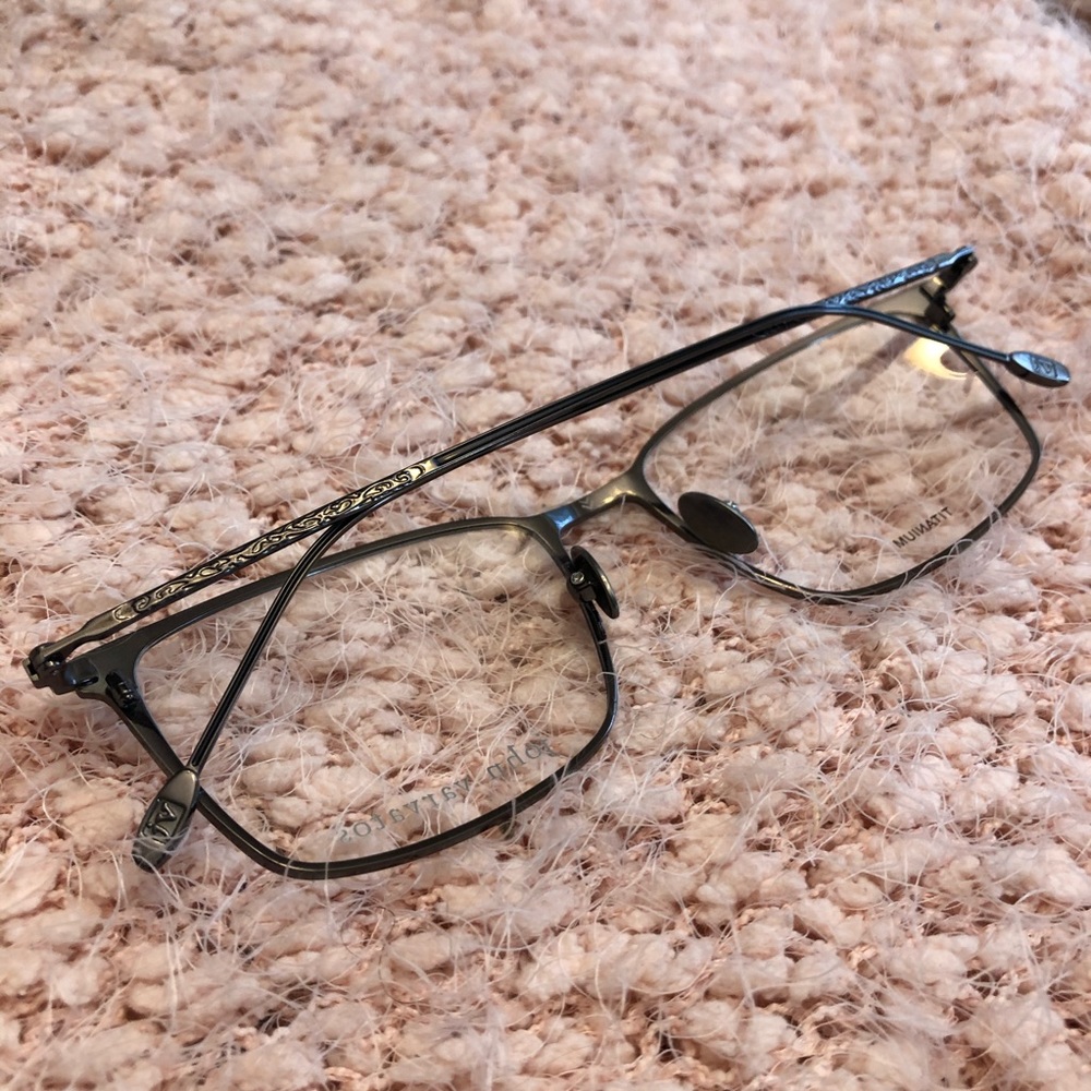 John Varvatos | V171 Matte Navy Glasses Frames - Picture 6 of 7